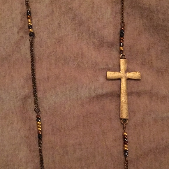 Jewelry - Long cross necklace